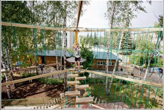 16 mm 6 ίνες PET ή PP εξωτερικό συνδυασμό σχοινί παιδικής χαράς για αναρριχητικό δίχτυ 12