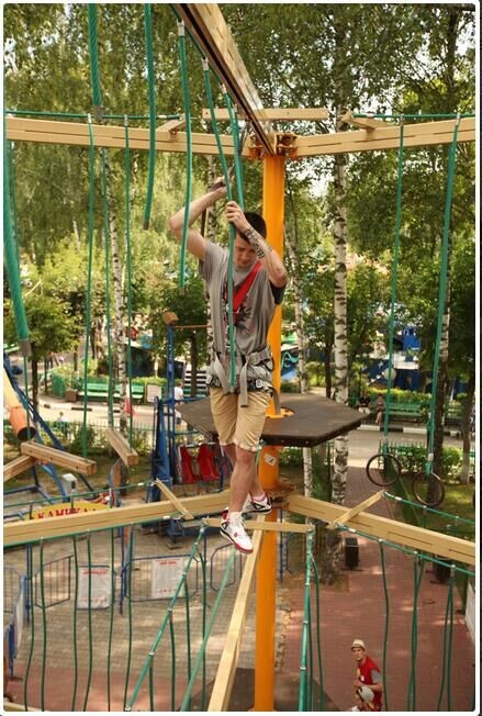 16 mm 6 ίνες PET ή PP εξωτερικό συνδυασμό σχοινί παιδικής χαράς για αναρριχητικό δίχτυ 11