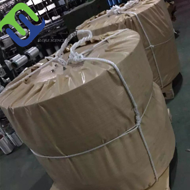 16 mm 6 ίνες PET ή PP εξωτερικό συνδυασμό σχοινί παιδικής χαράς για αναρριχητικό δίχτυ 16