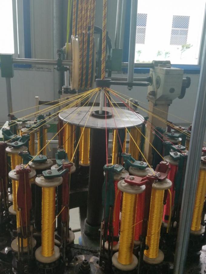 16mm * 500m Polyester συνδυασμό σχοινί για την επιδόσεις αναρρίχησης παιδικής χαράς και αντοχή 9