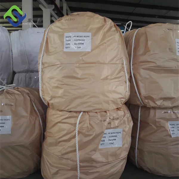 Πολυπροπυλένιο 8 νήματα σχοινί PP σχοινί πλοίο σχοινί ρυμούλκη 11