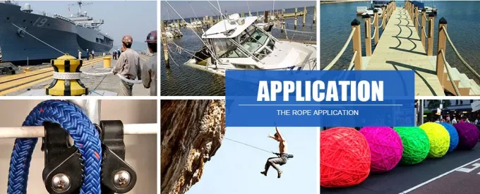 Πολυπροπυλένιο 8 νήματα σχοινί PP σχοινί πλοίο σχοινί ρυμούλκη 13