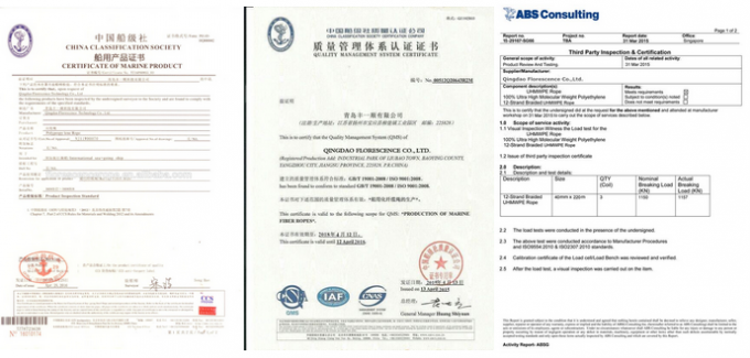 20mm συνθετικό 12 Strand πλεγμένο uhmwpe σκάφος γιοτ ιστιοπλοϊκό σκοινί 13