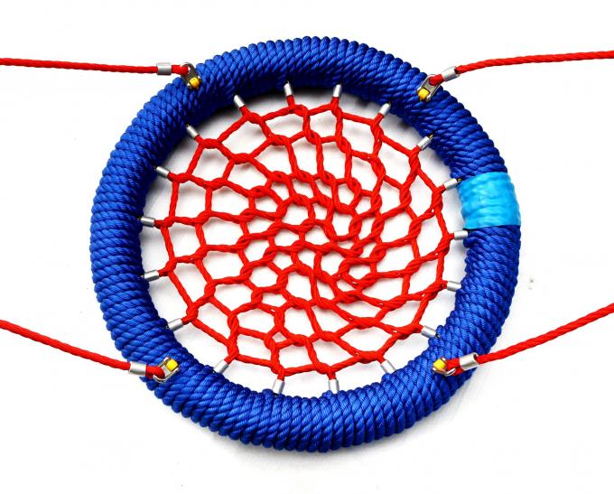 Παιδιά Δίκτυο αναρρίχησης συνδυασμός σχοινί Πυραμίδα Εξωτερικό Πλατόπεδο ιστού αράχνης 3