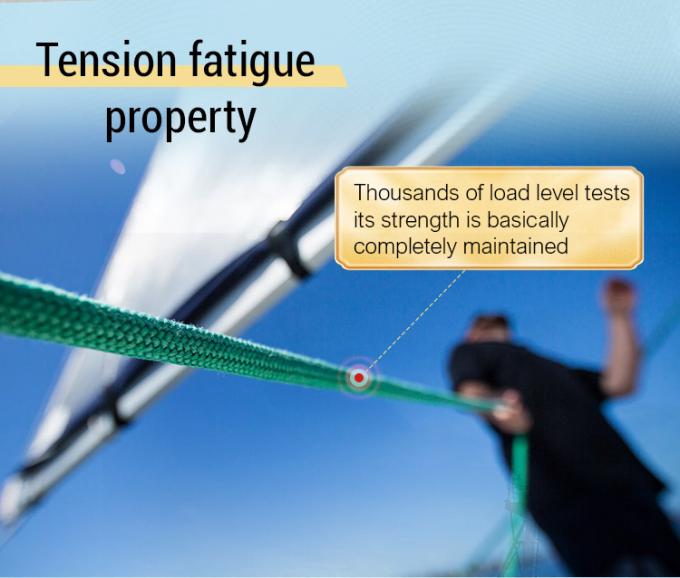 Υψηλής αντοχής 12 ράβδους πλεγμένο UHMWPE Σύνθετο σύρμα ινών σχοινί 48mm διάμετρος Για ναυτικό πλοίο ρυμούλκηση αγκυροβόλησης ατσάλινη τσάντα χίντζελ 2