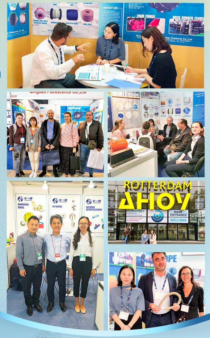 Υψηλής αντοχής 12 ράβδους πλεγμένο UHMWPE Σύνθετο σύρμα ινών σχοινί 48mm διάμετρος Για ναυτικό πλοίο ρυμούλκηση αγκυροβόλησης ατσάλινη τσάντα χίντζελ 9