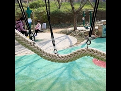 Combination Swing Outdoor Rope Bridge 120mm For Playground Equipment