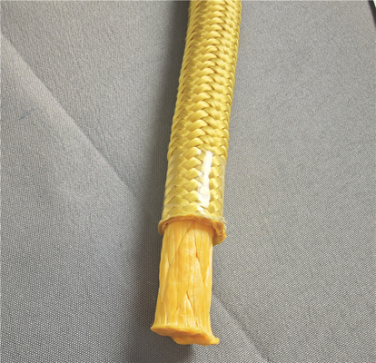 Low Stretch UHMWPE Braided Rope UHMWPE Core Polyester Cover Marine Rope