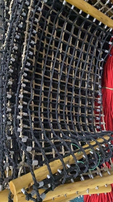Αιώρα 150cmx80cm παιδιών παιδικών χαρών κόκκινου χρώματος με την ένωση του σχοινιού