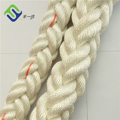 8 ράβδος Polyester θαλάσσιο ίνες σχοινί για ναυτικό αγκυροβόλησης πλοίο Barging