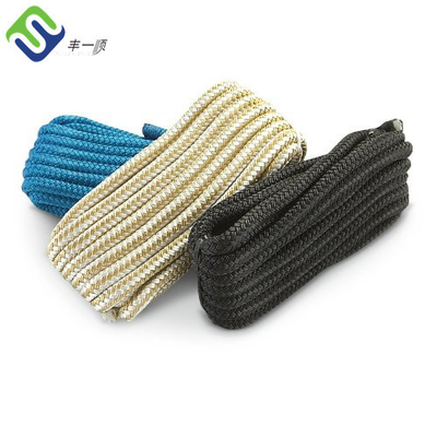 12mmx220m Διπλό πλεγμένο νάιλον Marine Anchor Rope / Docking Rope