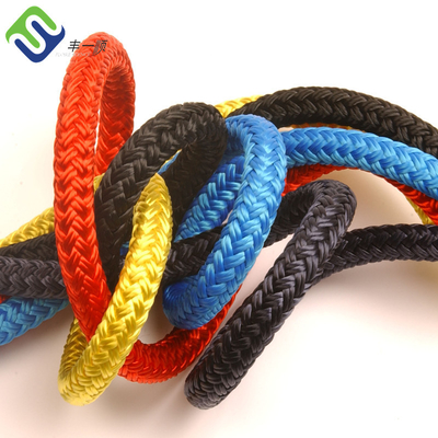 12mmx220m Διπλό πλεγμένο νάιλον Marine Anchor Rope / Docking Rope