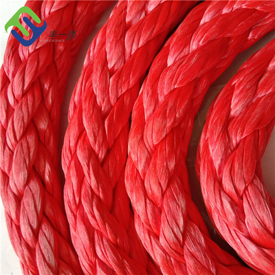 Υψηλής αντοχής πλεγμένο UHMWPE δένοντας σχοινί 36mm 12 νημάτων