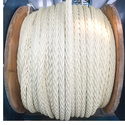Υψηλής αντοχής πλεγμένο UHMWPE δένοντας σχοινί 36mm 12 νημάτων