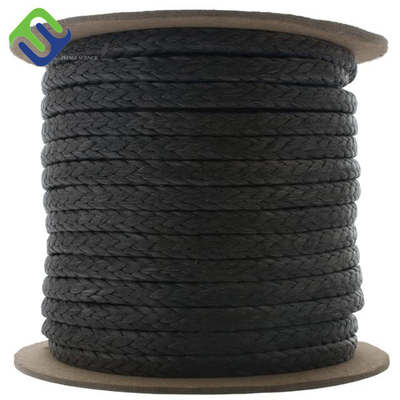 Βάρκα 12 συνθετικό UHMWPE νήματος UHMWPE σχοινί 18mm ρυμούλκησης σχοινιών για το ναυτικό