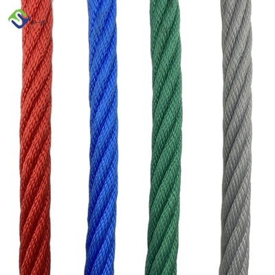 16mm*500m Polyester συνδυασμό σχοινί για παιδική χαρά εξωτερικό δίκτυο αναρρίχησης