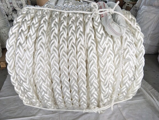 Μαρίν Χάουζερ Γραμμή 8 ράβδος Polyester σκοινί 48mmx220m με 1.8m Spliced Eye