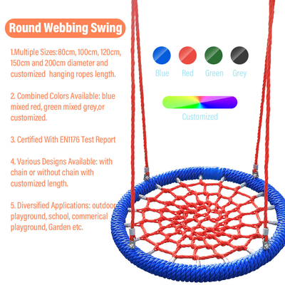 Προσαρμοσμένο 100cm Swing Net Bird Nest Swing Playground Swing για παιδιά