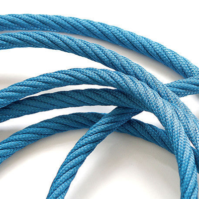6 ράβδος PP συνδυασμό σχοινί 6x19 iwrc/fc 18mm/20mm με προσαρμοσμένο χρώμα