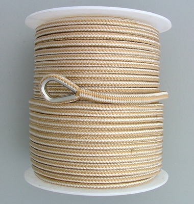 Διπλό πλεγμένο 10mm Nylon Polyamide σχοινί για ναυτικό σκάφος γιοτ πλοίο