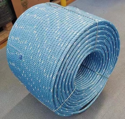 Πορτοκαλί χρώμα 18MM PP συνδυασμό σύρμα για ρυμούλκηση αλιείας