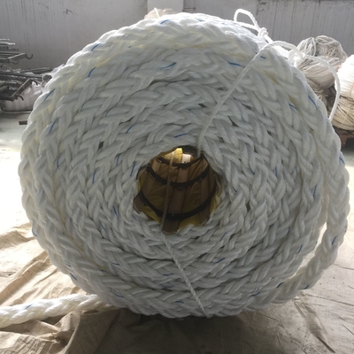 Υψηλής αντοχής 48mm-96mm 8 Strand Polypropylene Pp Danline Mooring Ship Towing Rope Τιμές