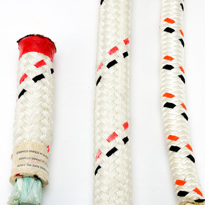 64 mm UHMWPE θαλάσσιο σκοινί αγκυροβολίας διπλής πλέξης