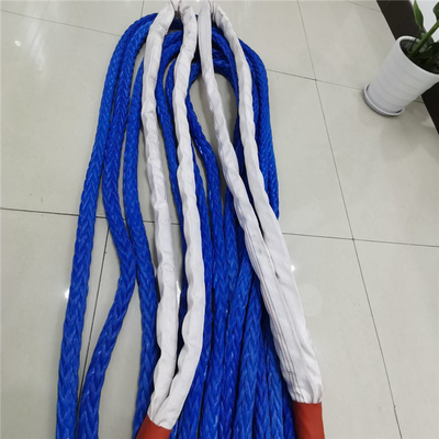12 νήματα UHMWPE πλεγμένα σχοινιά Offshore Hawser αγκυροβολητικά σχοινιά 220m