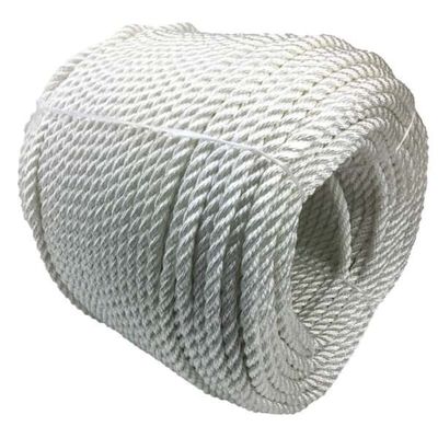 Waterproof 3 Strand Nylon Rope for Commercial Fishing and Dock Mooring