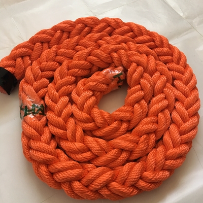 80mm 60mm Σκάφη Σχοινί αγκυροβολίας Πολυέστερ Σκάφος Ναυτικά σχοινιά 8 ράβδος