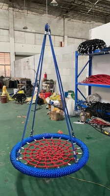 Προσαρμοσμένο Χρώμα 100 120cm Swing Nest Bird Nest Swing Με Κρεμαστά Σχοινιά