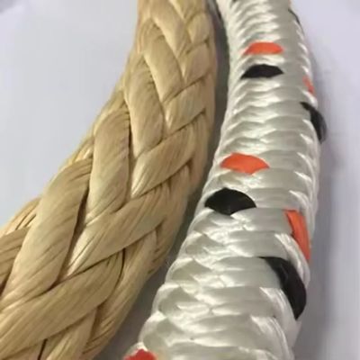 Δύο πλεγμένα σχοινιά UHMWPE 32 mm