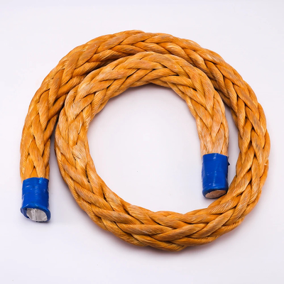16 mm 12 ράβδος UHMWPE θαλάσσιο σχοινί αγκυροβολίας 220m βαρύ φορτίο