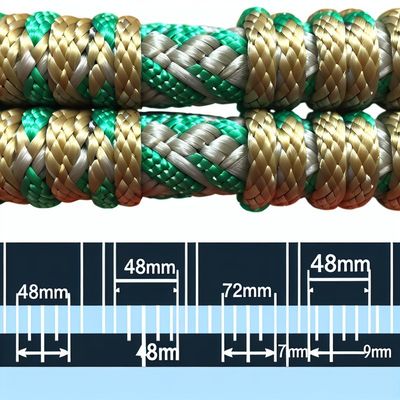 8κλωνο PP Ναυτικό Σχοινί Πρυμνήσεως 30mm-120mm Πλωτό Πολυπροπυλένιο