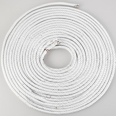 Σχοινί πολυεστέρα υψηλής αντοχής, ανθεκτικό στην υπεριώδη ακτινοβολία και στα χημικά, για θαλάσσια και βιομηχανική χρήση