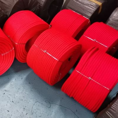 16mm 6 Strands Polypropylene Playground Net Rope with Steel Core for Children