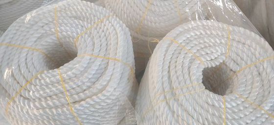 Χονδρική Πώληση Σχοινιού PP 3κλωνου Υψηλής Αντοχής 6mm-40mm Μέγεθος 200m/220m Μήκος Για Συσκευασία Δεμάτων