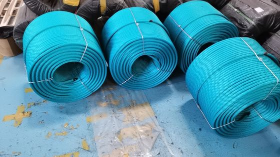 6-κλωνοπλεγμένο σχοινί συνδυασμού 500m για υπαίθριο παιδότοπο για δίκτυα αναρρίχησης