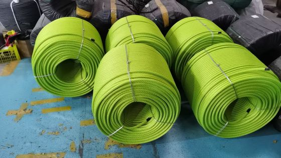 6-κλωνοπλεγμένο σχοινί συνδυασμού 500m για υπαίθριο παιδότοπο για δίκτυα αναρρίχησης