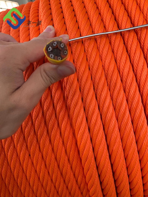 6 ράβδοι Polypropylene PP συνδυασμό σχοινί 16mm για την αναρρίχηση των δικτύων