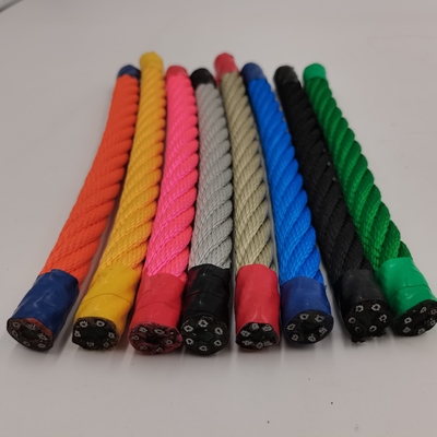6 ράβδοι Polypropylene PP συνδυασμό σχοινί 16mm για την αναρρίχηση των δικτύων