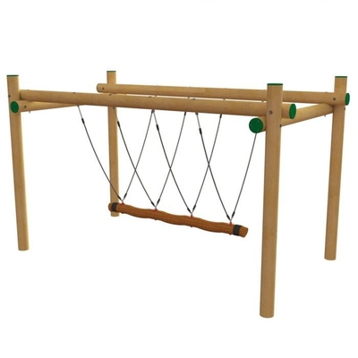 150mm*2,5m Υπαίθρια Παιδική Γέφυρα με σχοινί για εξοπλισμό παιχνιδιού