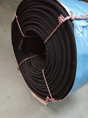 Multifilament σχοινί καλωδίων συνδυασμού PP 6 νήμα με τον πυρήνα ινών