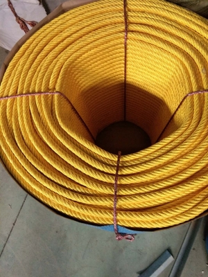 Multifilament σχοινί καλωδίων συνδυασμού PP 6 νήμα με τον πυρήνα ινών