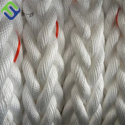 80mmx220m Nylon Polyamide πλεγμένο σκοινί με πλεγμένο βρόχο σε κάθε άκρο