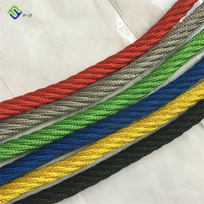 16 mm 6 ράβδους Polyester συνδυασμό σχοινί με ατσάλινο σύρμα για παιδική χαρά
